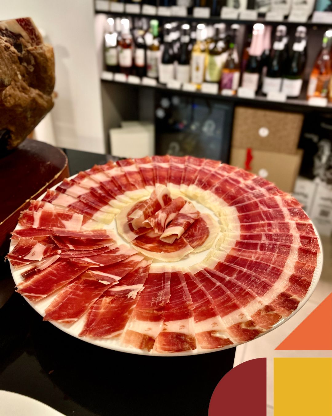 Jamon Iberico Cortador plate 2